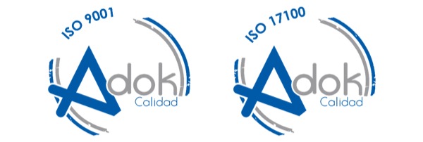 ISO 9001:2015 and ISO 17100:2015 Certifications